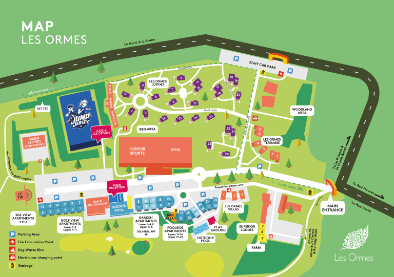 les ormes map